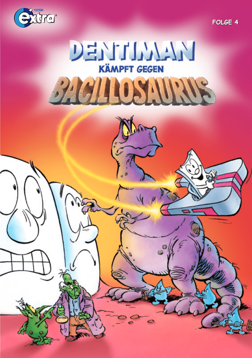 Dentiman und der Bacillosaurus, Folge 4