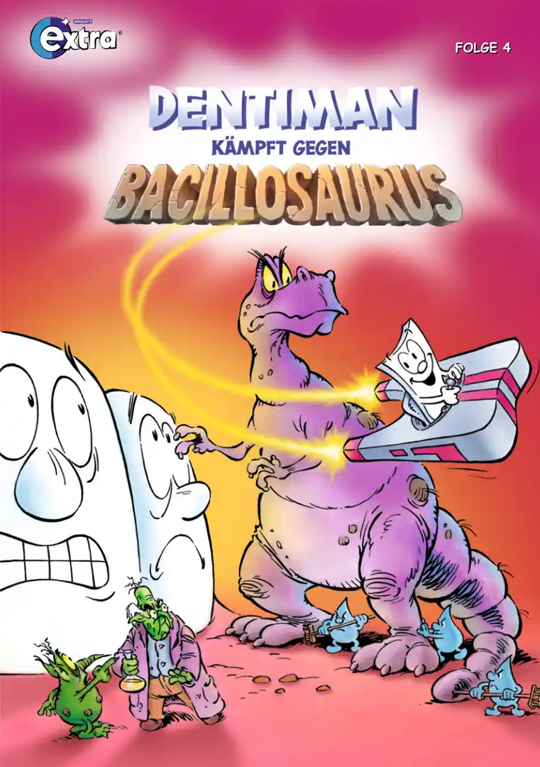 Dentiman und der Bacillosaurus, Folge 4