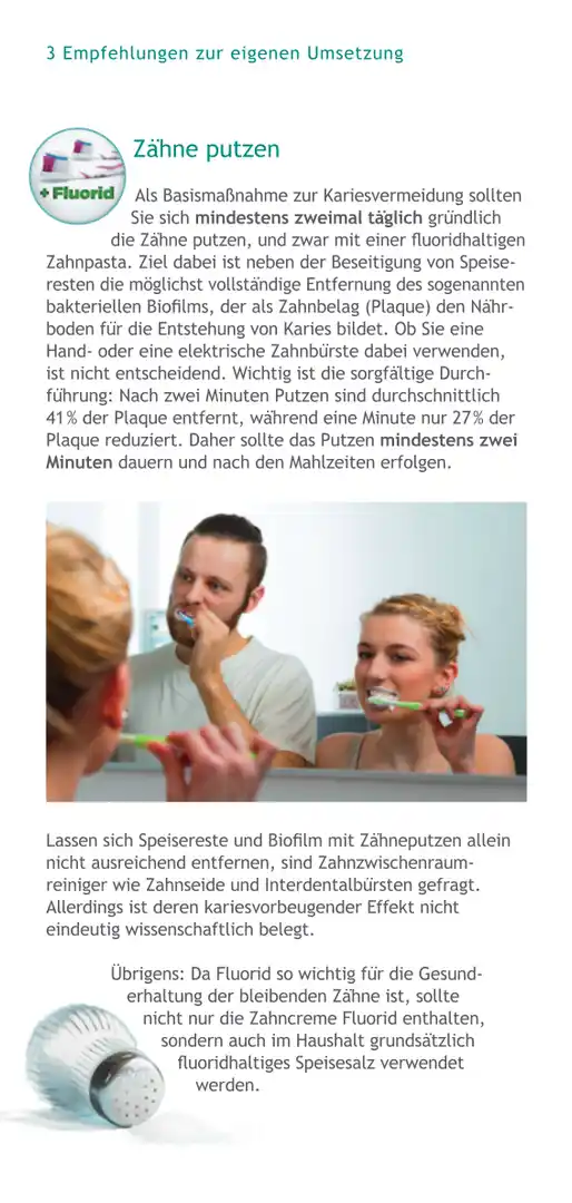 Seite 2 - Medizinische Leitlinie zur Kariesprophylaxe