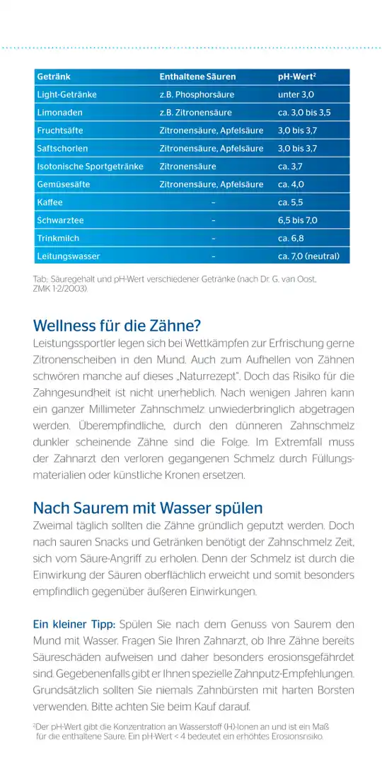 Seite 3 - Die Zähne vor Saurem schützen – Zahnpflege-Tipps nach säurehaltigen Lebensmitteln